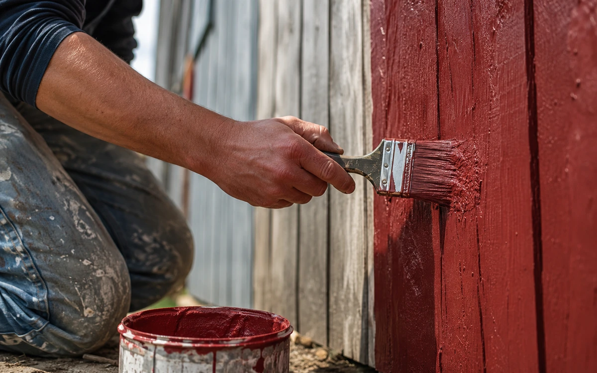 Barn painting contractor